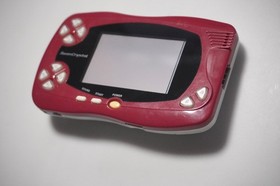 Wonder Swan Crystal handheld console red Japan WondeSwan system US Seller