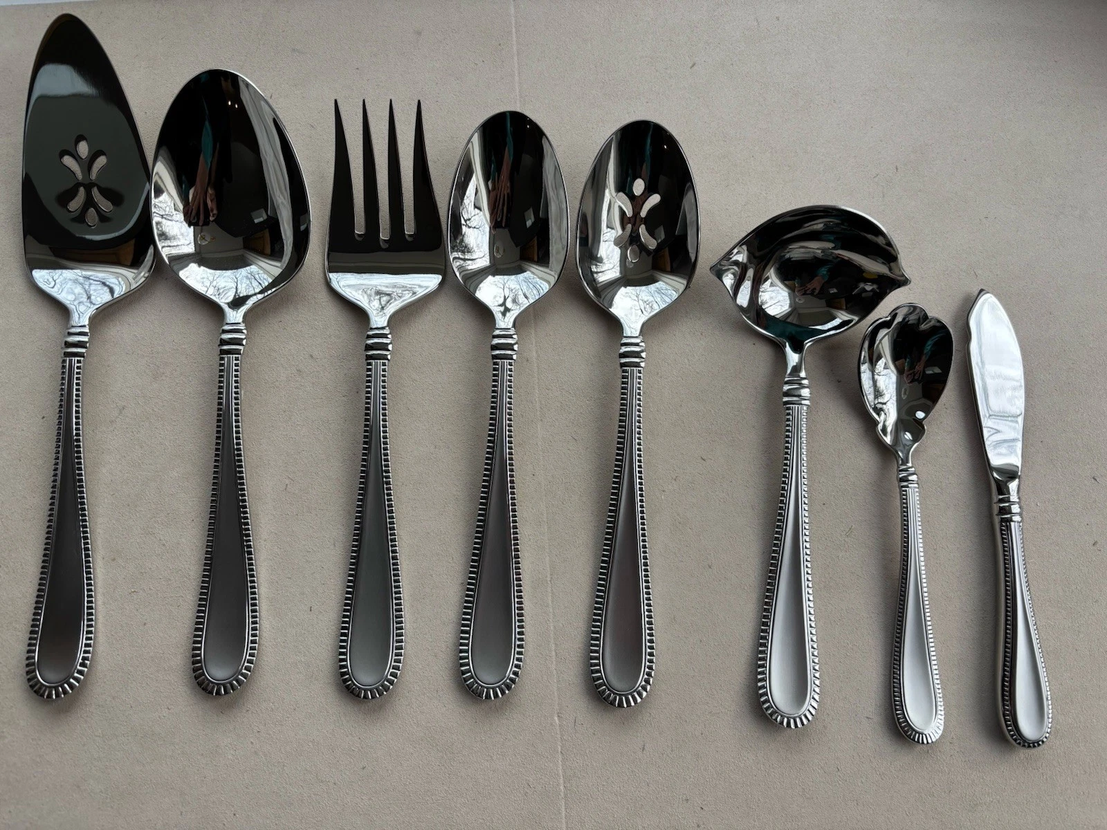 Oneida - INTERLUDE - huge lot of 8 serving pieces NEW