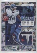 2018 Panini Contenders Cracked Ice Ticket /24 Corey Davis #5 uk2