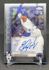 2025 Topps Chrome - Rookie Autographs Edgardo Henriquez #RA-EH (AU, RC)