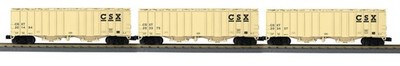 MTH 30-70148 CSX Airslide Hopper 3 Pack MIB