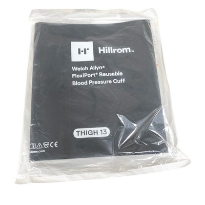 HILLROM WELCH ALLYN REUSE-13 FLEXIPORT REUSABLE BLOOD PRESSURE CUFF THIGH 13