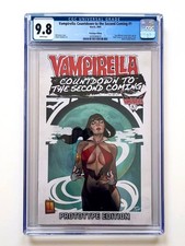 VAMPIRELLA: COUNTDOWN TO THE SECOND COMING #1 CGC 9.8 | Jenny Frison Protoype Ed