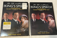 The King's Speech DVD  comes with Slip Cover