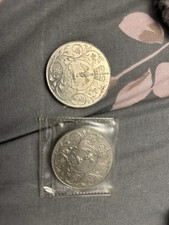Pair of 1977 Queen Elizabeth II Silver Jubilee Commemorative Coin - Pair 