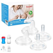 Sippy Spout Nipples for Philips Avent Natural Baby Bottles, My Grippy Spout Sipp