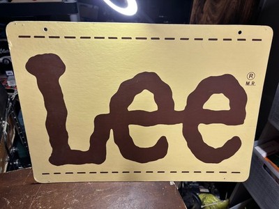 Lee 看板 ビンテージ ヴィンテージ 希少 古着 ディスプレイ 店頭看板
