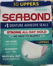 Sea Bond Secure Denture Adhesive Seals, Fresh...