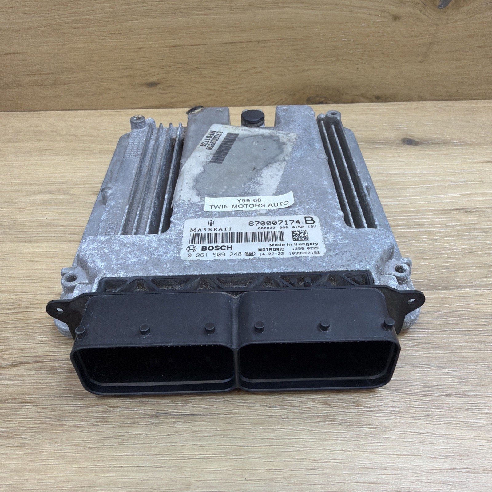 🟢2014-2017 Maserati Ghibli S ECU ECM Engine Computer Control Module 670007174🟢