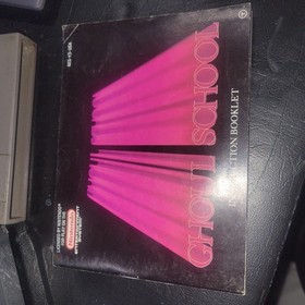 Ghoul School Nintendo NES Authentic Tested Wih Manual Custom Hard Shell Case