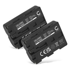 2x Battery for Sony DSLR-A300 (α300) 1400mAh 