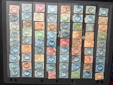 g306 France Napoleon & Ceres stock page 72 stamps mixed condition