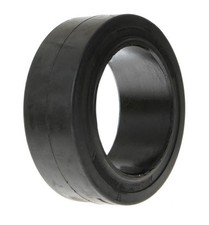 FORKLIFT TIRE - 12X4.5X8 SMOOTH PRESS ON | BLACK