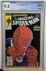 The Amazing Spider-Man 307 1988 CGC 9.4 NM Todd McFarlane Chameleon Cover