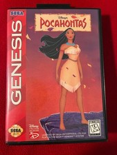 Sega Genesis Pocahantas game with box/no manual