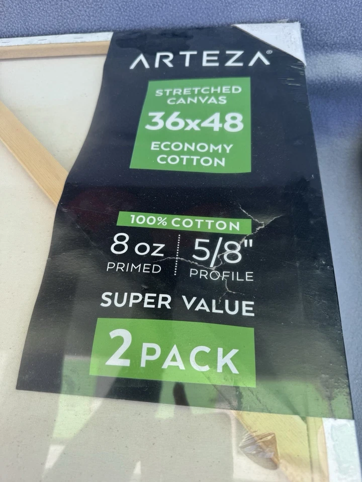 Lona estirada grande - 36x48 pulgadas, paquete de 2 Foto 2 de 3