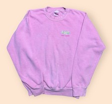 Vintage 1990s Lake Tahoe Crewneck Sweatshirt Pink Men  s Medium Vtg 90s