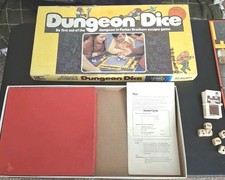 DUNGEON DICE Vintage 1977  Board Game Complete 