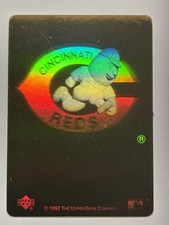 1992 Upper Deck - Heroes of Baseball Team Logo Gold Hologram Inserts Cinn. Reds