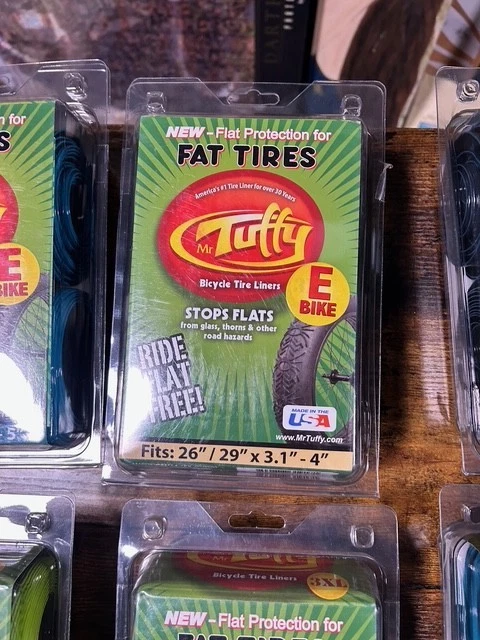 Mr. Tuffy Fahrrad Reifen Liner Ebike hellbraun