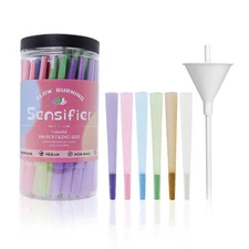 King Size Pre Rolled Cones with Loader and Packing Sticks 100 Pack