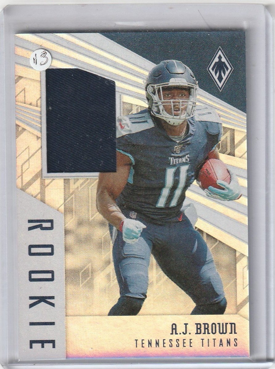 2019 Panini Phoenix #11 A.J. Brown RPS Jumbo Memorabilia #/100