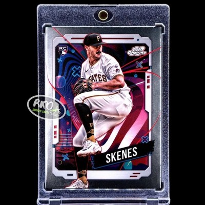 Paul Skenes RARE ROOKIE SPACE CHROME INVESTMENT CARD PIRATES MVP MINT