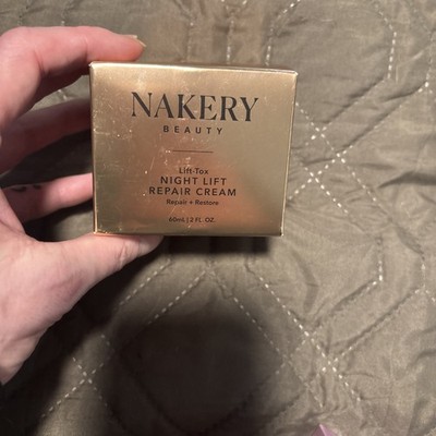 Nakery Beauty LIFT-TOX Night Lift Repair Restore cream 2.0 oz-NEW