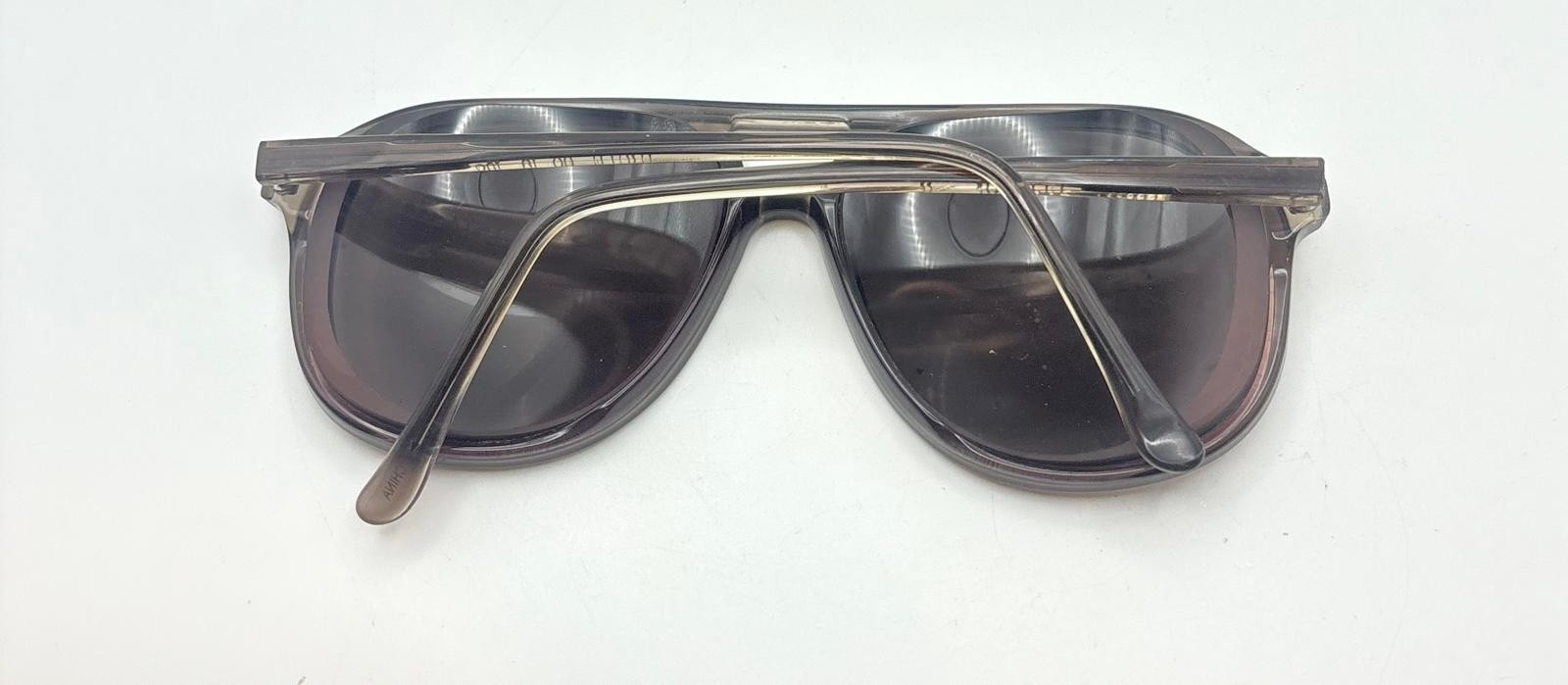 Clinton Gray Translucent Pilot Sunglasses FRAMES … - image 8