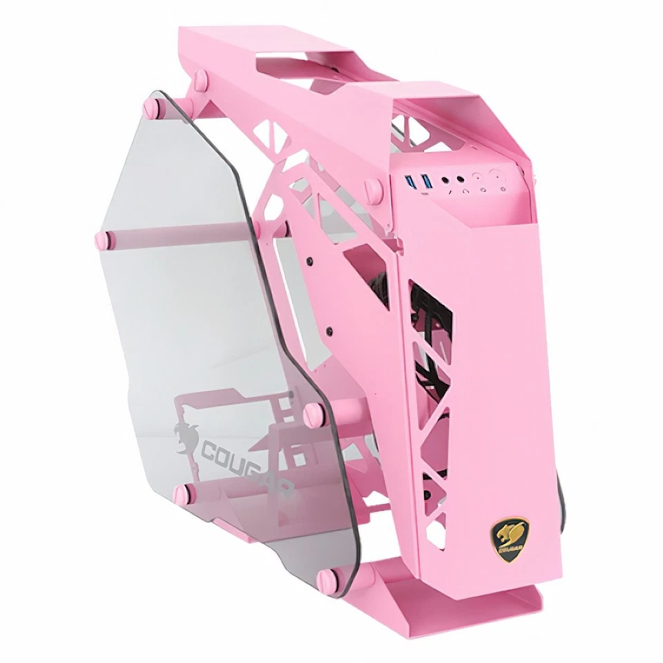 COUGAR CONQUER MINI ITX Chassis PC Case Pink - Image 3 of 3