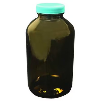 Bottle, Wide Mouth, 76Mm H, 1 Oz., Pk24 (Formerly Lab Safety Supply),  52Ka11