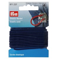 (1.17 Eur/Meter) Prym Elastic-Kordel 2,5 Mm Marine
