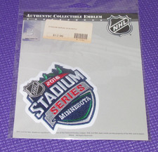 2016 NHL Hockey Stadium Series Patch Minnesota