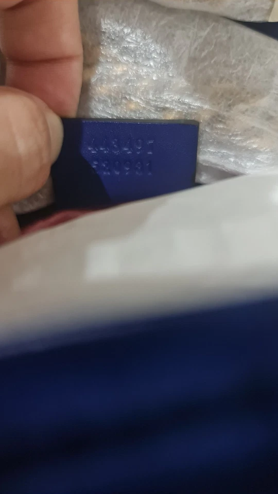 Подлинный Gucci GG Marmont бархатная сумка синий - Изображение 3 из 4