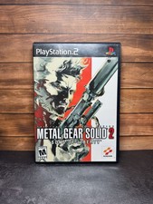 Metal Gear Solid 2 Sons of Liberty PlayStation 2 PS2 Game CIB