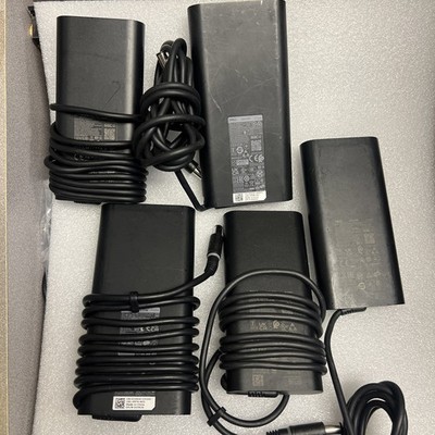 Lot 5X DELL 180W 19.5v 9.23a Notebook AC Adapter Charger Barrel Port HA180PM181