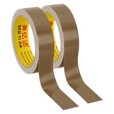 1"x0.01" Bookbinding Tape 22 Yard 2 Roll Cloth Bookbinding Repair Tape Brown