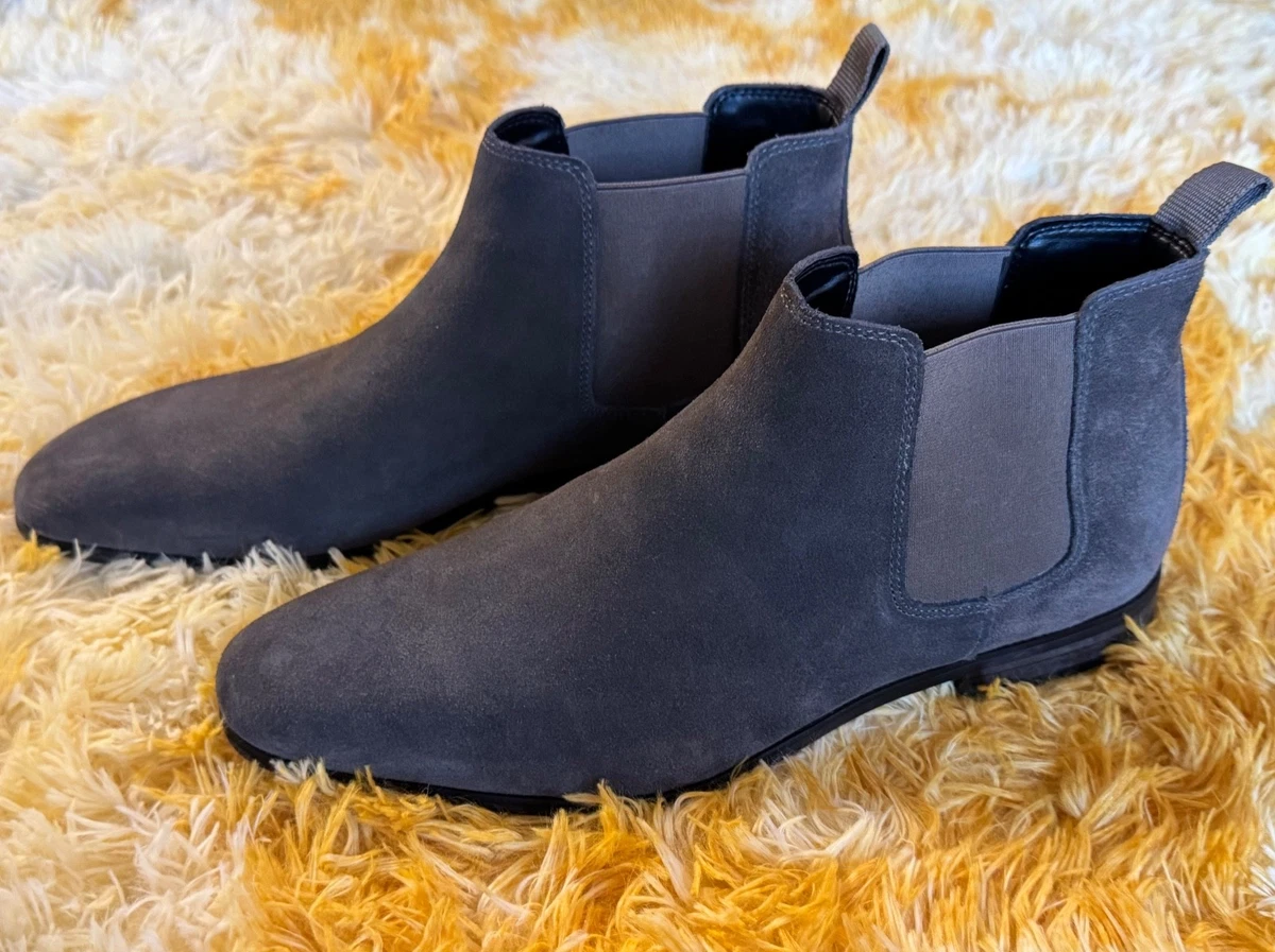 Floris Van Bommel Chelsea Boots 8.5H Genuine Leather Academia Casual Chic Preppy H Boots for Men for sale | eBay main image 3