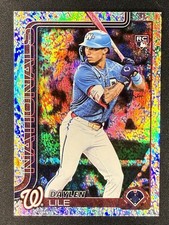 2025 Topps Update Daylen Lile #US172 Holo Foil Rookie Card RC Nationals