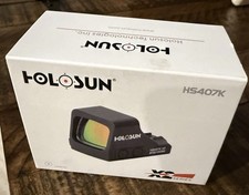 HOLOSUN HS407K-X2 Red Dot Sight - Black