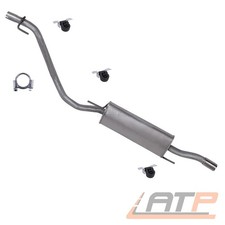 ENDSCHALLDÄMPFER AUSPUFF SCHALLDÄMPFER FÜR VW GOLF 3 1H 1.4 1.6 1.8 1.9 D