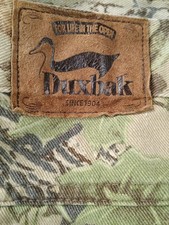 Vintage Duxbak Jeans Men 40X30 CamoPants Outdoors Hunting Made in USA