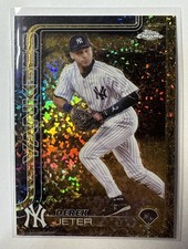 2025 Gilded Collection Derek Jeter Chrome Gold Mini-Diamond Refractor /50 #2
