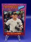 2026 Topps Heritage - Aaron Judge #10 Chrome Pink Sparkle Refractor