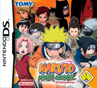 Naruto: Ninja Council - European Version (Nintendo DS, 2007)
