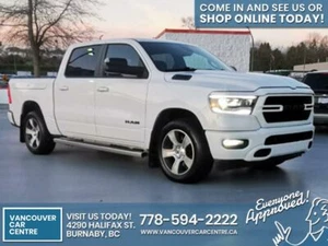2019 Ram 1500 Sport Crew $329B/W /w HEMI, Backup Camera, Navigation. DRIVE HOME TODAY! QUICK & EASY