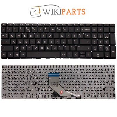 Ersatz für HP 15-DA0015NW Neu UK QWERTZ Laptop Tastatur ohne Rahmen