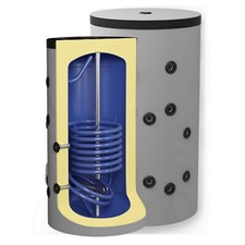 Warmwasserspeicher Trinkwasserspeicher mit 1 Wärmetauscher 150 - 1000 Liter