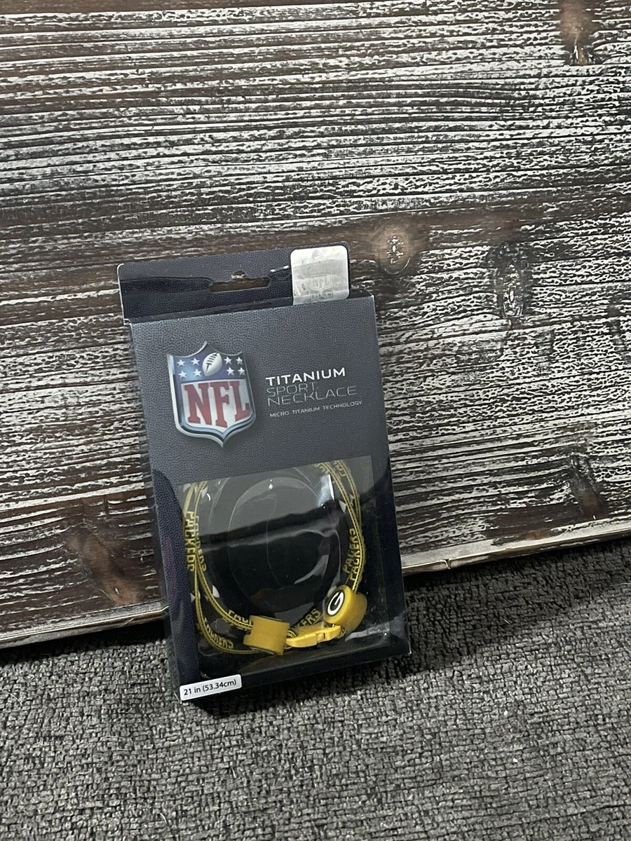 Green Bay Packers NFL Twisted Titanium Sport Necklace - 21” - New!!! | eBay