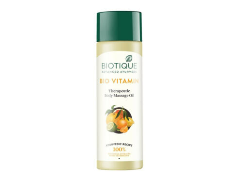 Biotique Bio Vitamin Therapeutic Body Massage Oil ,200 ml - 第 1/1 張圖片